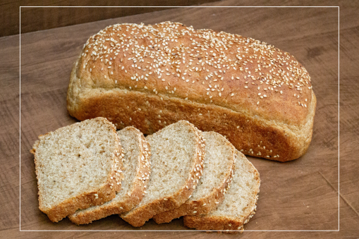 Pão de Gergelim sem glúten