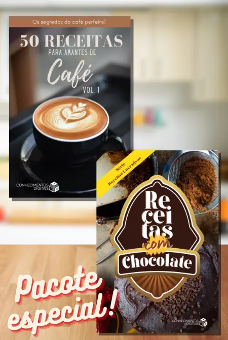 Pack Promocional Café + Chocolate – Receitas Lucrativas 